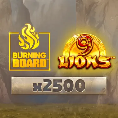 9 Lions Burning Board